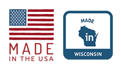 Made in the USA Made in Wisconsin
